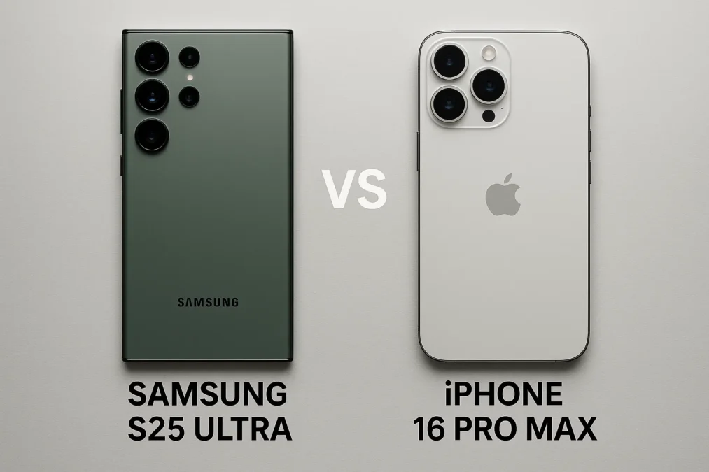 Samsung S25 Ultra vs iPhone 16 Pro Max