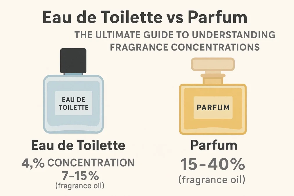 Eau de Toilette vs Parfum