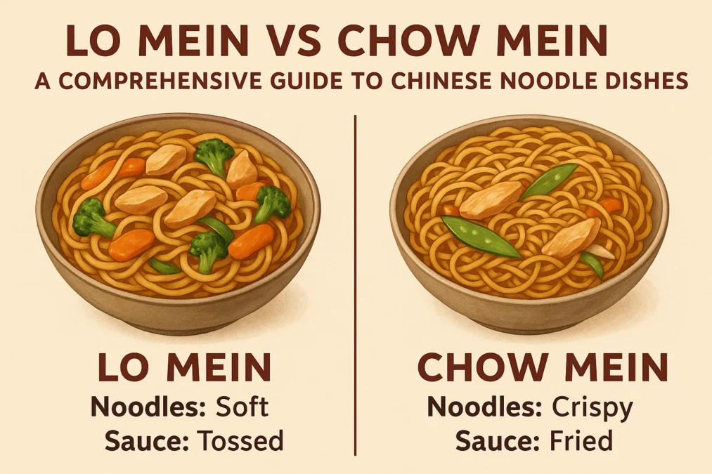 Lo Mein vs Chow Mein