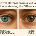 Central Heterochromia vs Hazel Eyes