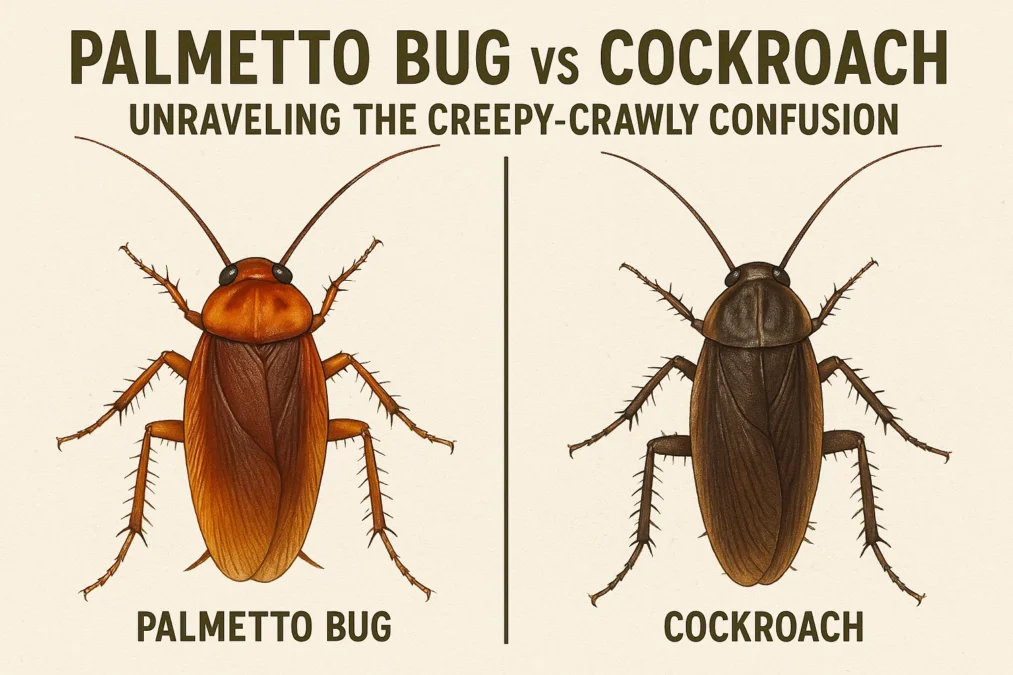 Palmetto Bug vs Cockroach