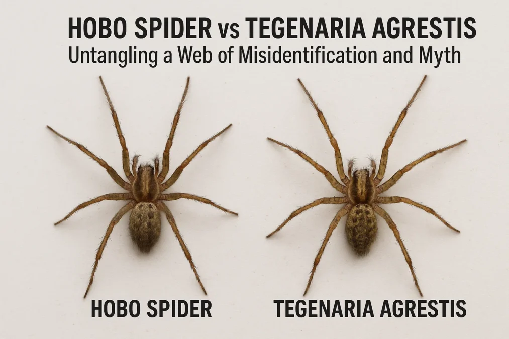 Hobo Spider vs Tegenaria Agrestis