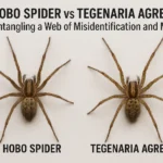 Hobo Spider vs Tegenaria Agrestis
