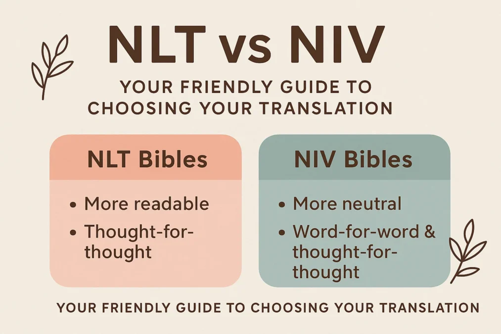NLT vs NIV Bibles