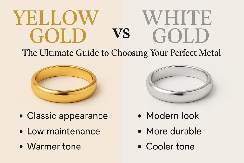 Yellow Gold vs White Gold