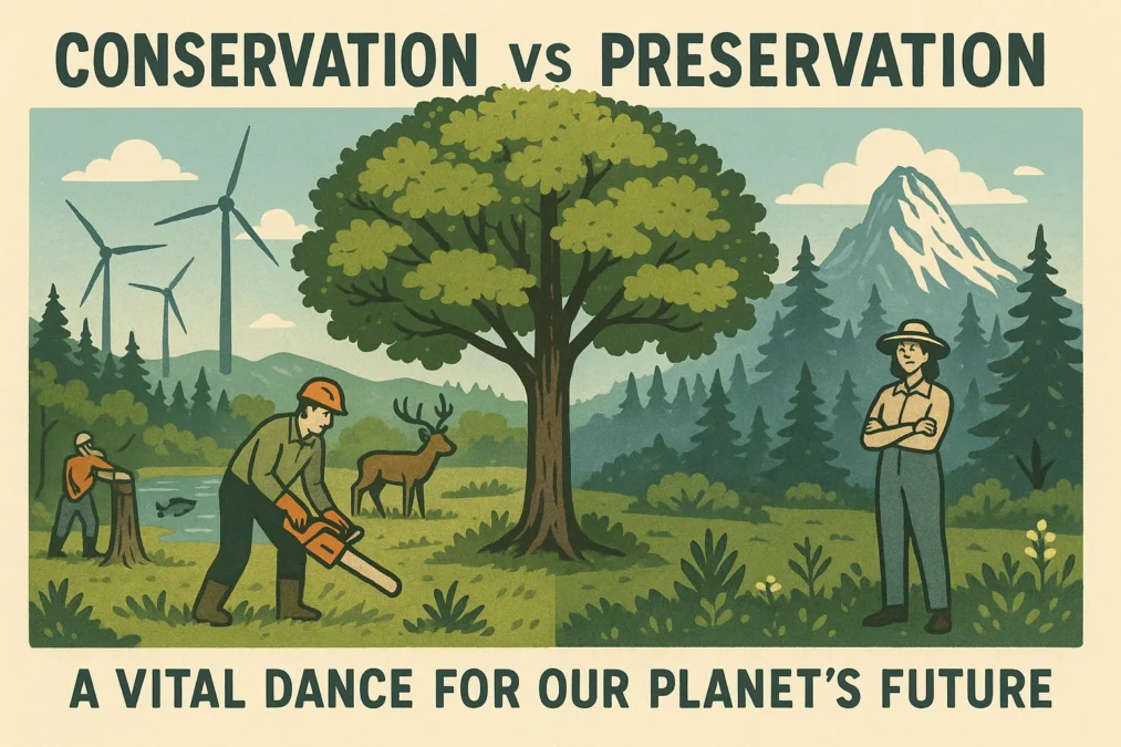 Conservation vs Preservation