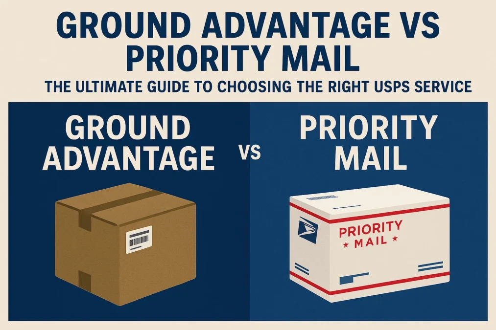 Ground Advantage vs Priority Mail