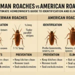 German Roaches vs American Roaches