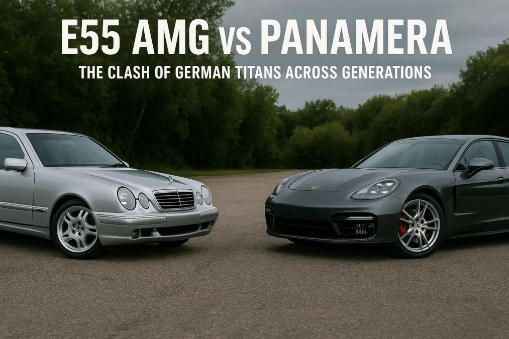 E55 AMG vs Panamera