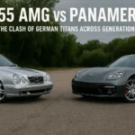 E55 AMG vs Panamera