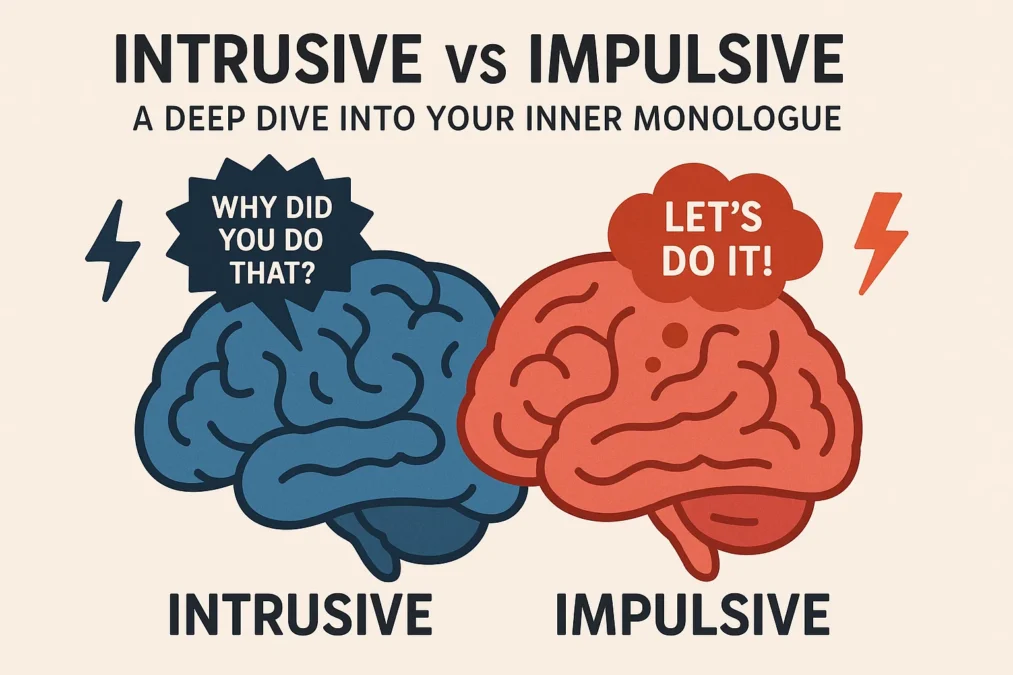 Intrusive vs Impulsive Thoughts