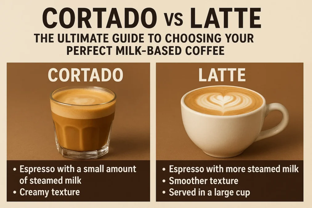 Cortado vs Latte