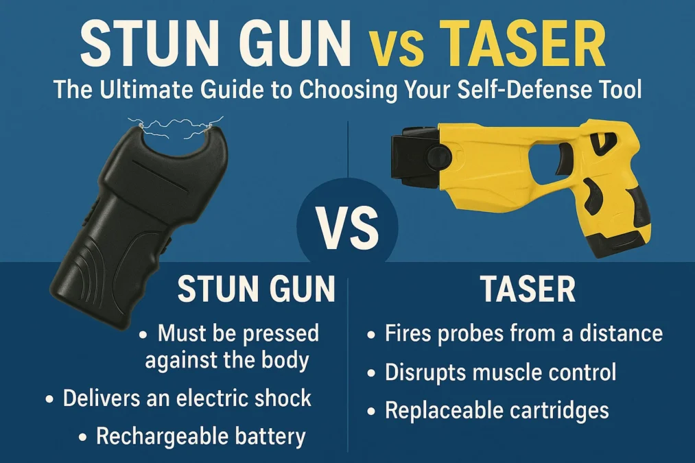 Stun Gun vs Taser
