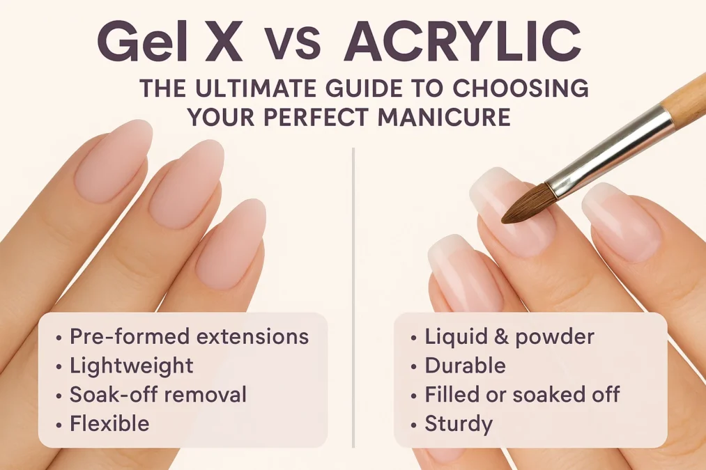 Gel X vs Acrylic