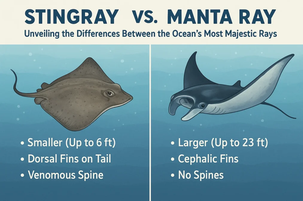 Stingray vs Manta Ray