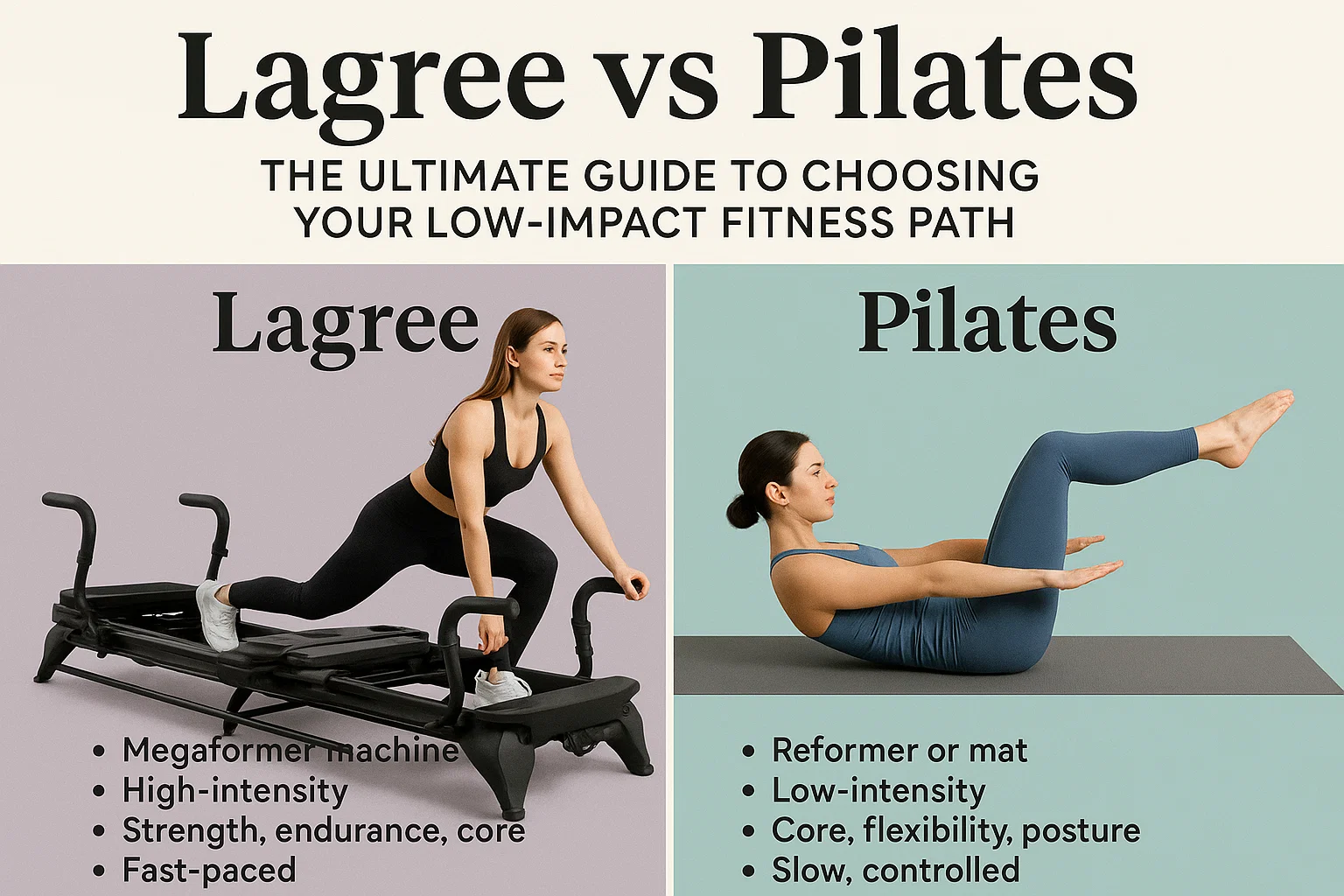 Lagree vs Pilates
