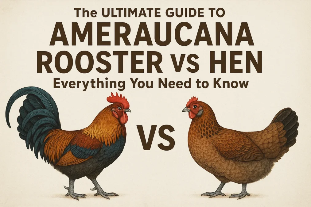 The Ultimate Guide to Ameraucana Rooster vs Hen: Everything You Need to Know Ameraucana Rooster vs Hen