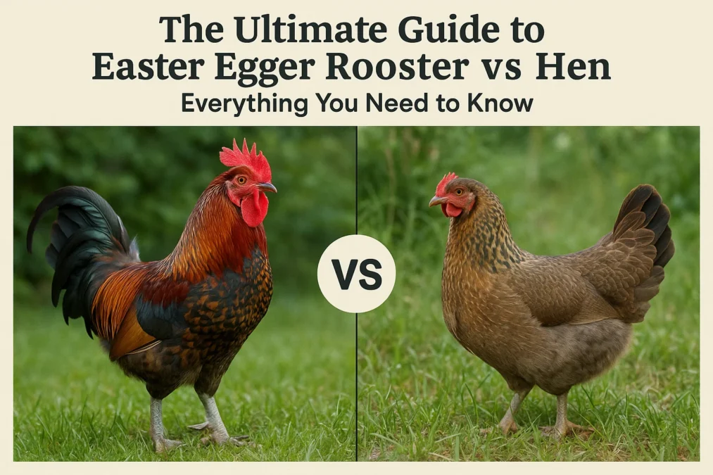 The Ultimate Guide to Easter Egger Rooster vs Hen: Everything You Need to Know Easter Egger Rooster vs Hen