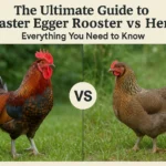 Easter Egger Rooster vs Hen