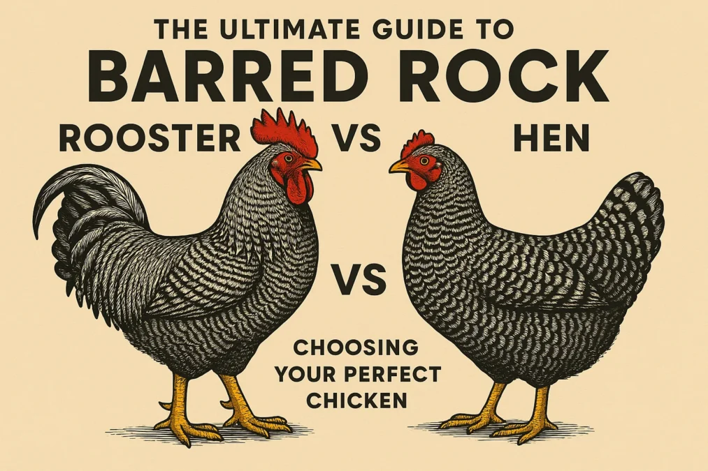 The Ultimate Guide to Barred Rock Rooster vs Hen: Choosing Your Perfect Chicken Barred Rock Rooster vs Hen
