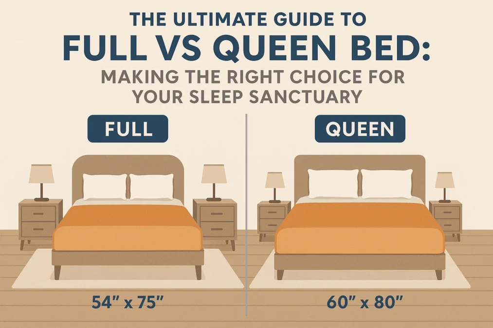 The Ultimate Guide to Full vs Queen Bed: Making the Right Choice for Your Sleep Sanctuary Full vs Queen Bed