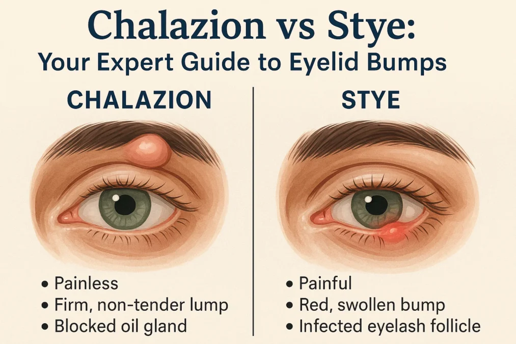 Chalazion vs Stye: Your Expert Guide to Eyelid Bumps Chalazion vs Stye