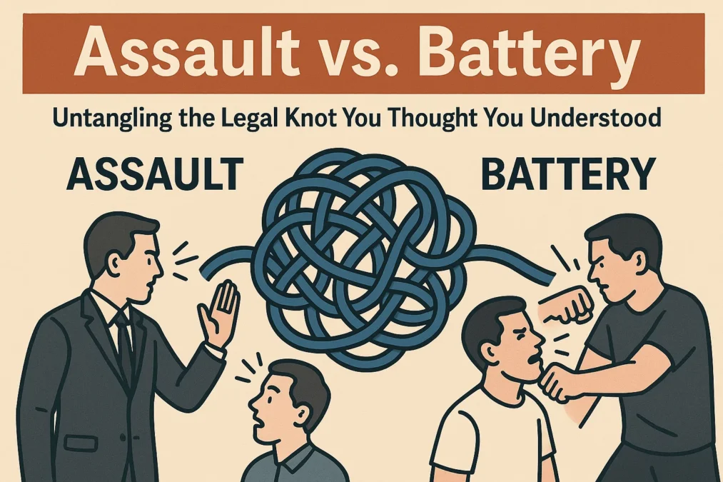 Assault vs Battery: Untangling the Legal Knot You Thought You Understood Assault vs Battery