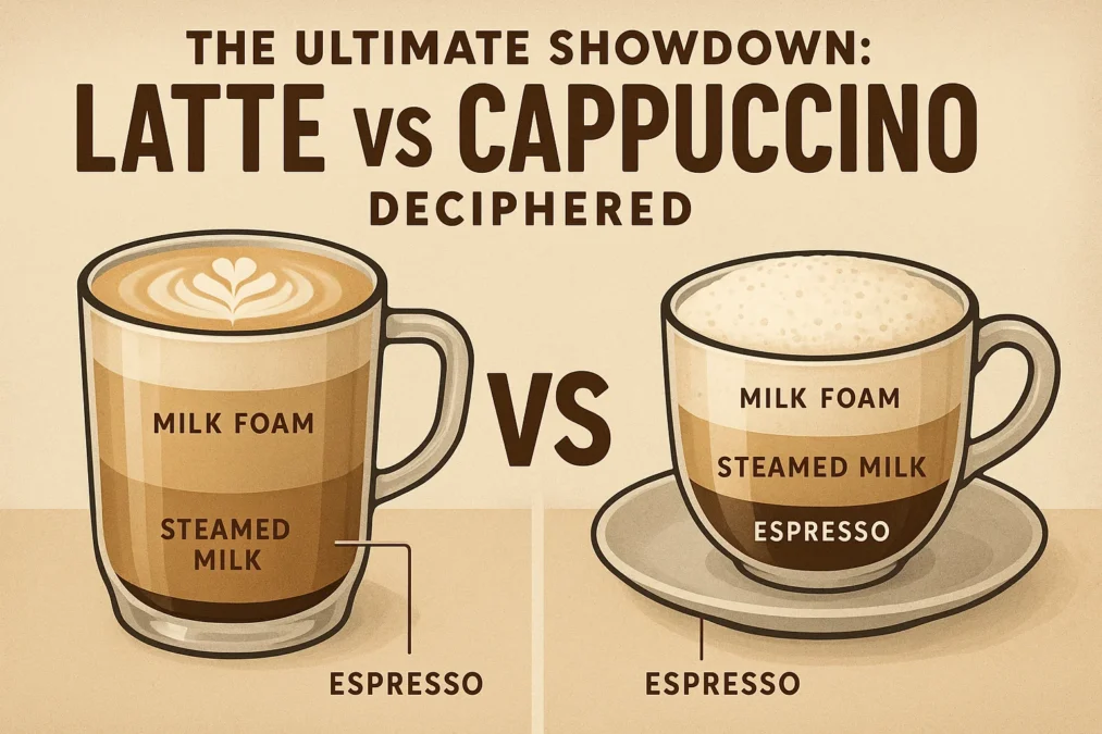 The Ultimate Showdown: Latte vs Cappuccino, Deciphered Latte vs Cappuccino