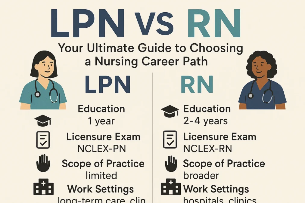 LPN vs RN: Your Ultimate Guide to Choosing a Nursing Career Path LPN vs RN