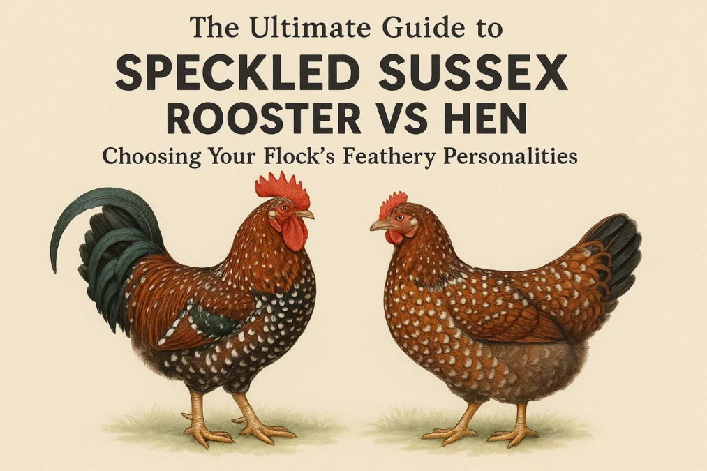 The Ultimate Guide to Speckled Sussex Rooster vs Hen: Choosing Your Flock's Feathery Personalities Speckled Sussex Rooster vs Hen