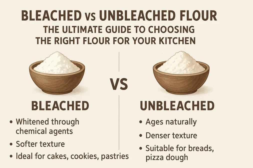 Bleached vs Unbleached Flour: The Ultimate Guide to Choosing the Right Flour for Your Kitchen Bleached vs Unbleached Flour