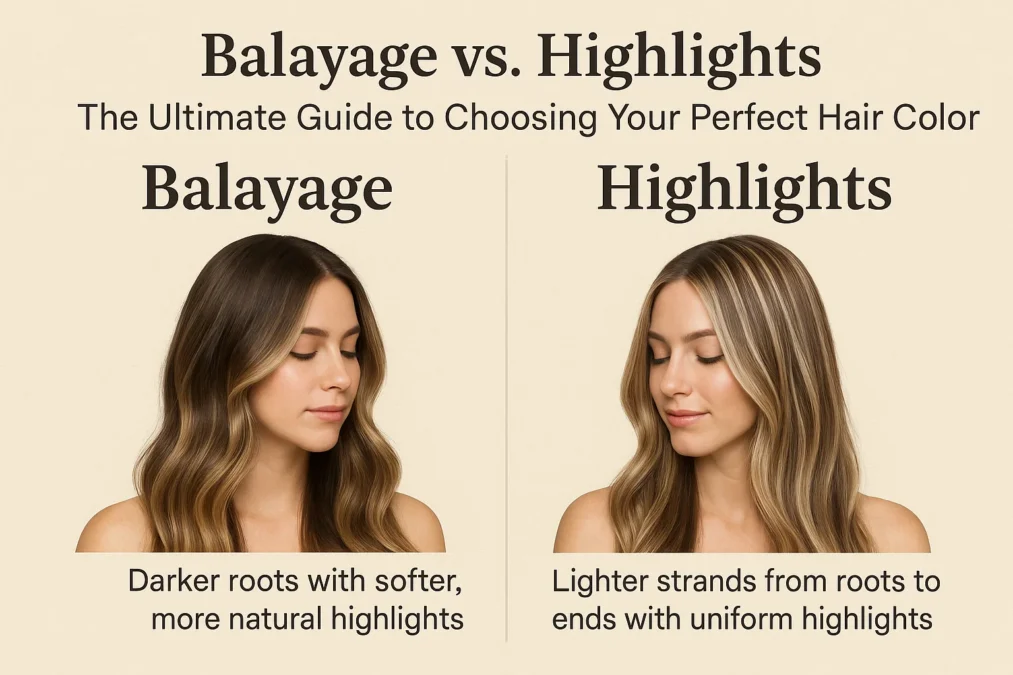 Balayage vs Highlights: The Ultimate Guide to Choosing Your Perfect Hair Color Balayage vs Highlights