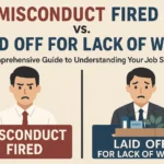 Misconduct Fired vs. Laid Off for Lack of Work: A Comprehensive Guide to Understanding Your Job Separation Misconduct Fired vs. Laid Off