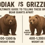 Kodiak vs Grizzly
