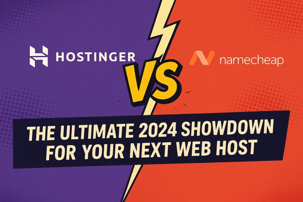 Hostinger vs Namecheap: The Ultimate 2024 Showdown for Your Next Web Host Hostinger vs Namecheap