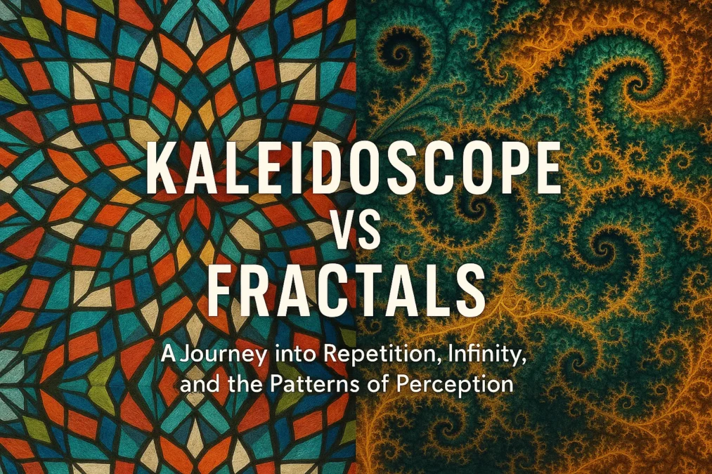 Kaleidoscope vs Fractals: A Journey Into Repetition, Infinity, and the Patterns of Perception Kaleidoscope vs Fractals
