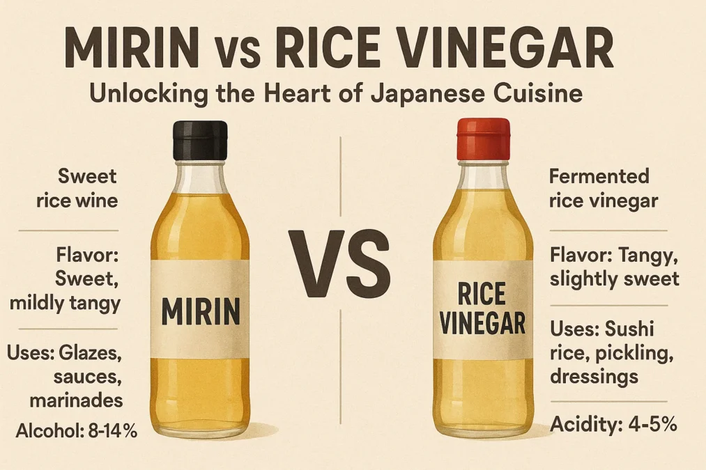 Mirin vs Rice Vinegar: Unlocking the Heart of Japanese Cuisine Mirin vs Rice Vinegar