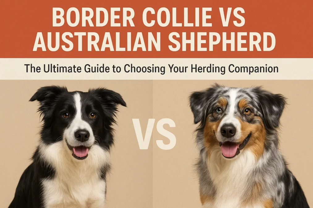 Border Collie vs Australian Shepherd: The Ultimate Guide to Choosing Your Herding Companion Border Collie vs Australian Shepherd