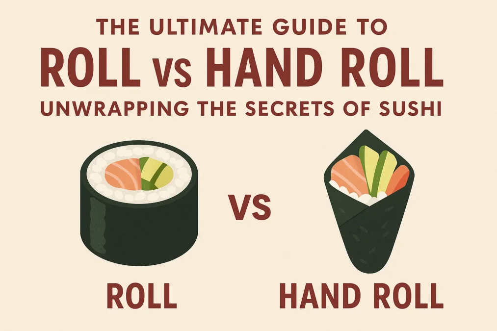 The Ultimate Guide to Roll vs Hand Roll: Unwrapping the Secrets of Sushi Roll vs Hand Roll