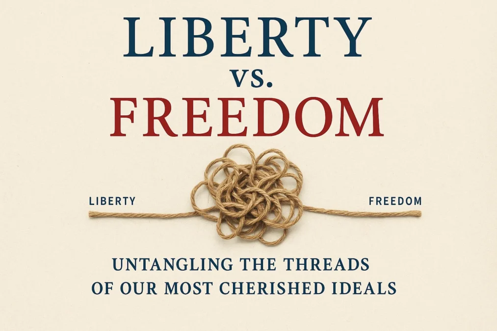 Liberty vs Freedom: Untangling the Threads of Our Most Cherished Ideals Liberty vs Freedom