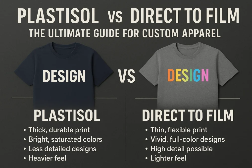 Plastisol vs Direct to Film: The Ultimate Guide for Custom Apparel Plastisol vs Direct to Film