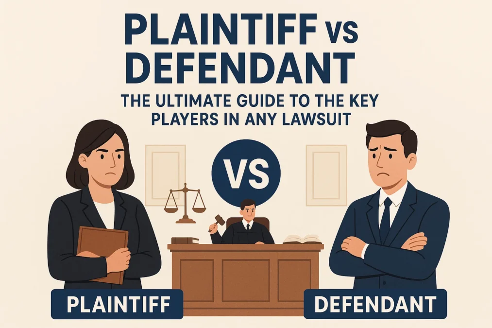 Plaintiff vs Defendant: The Ultimate Guide to the Key Players in Any Lawsuit Plaintiff vs Defendant