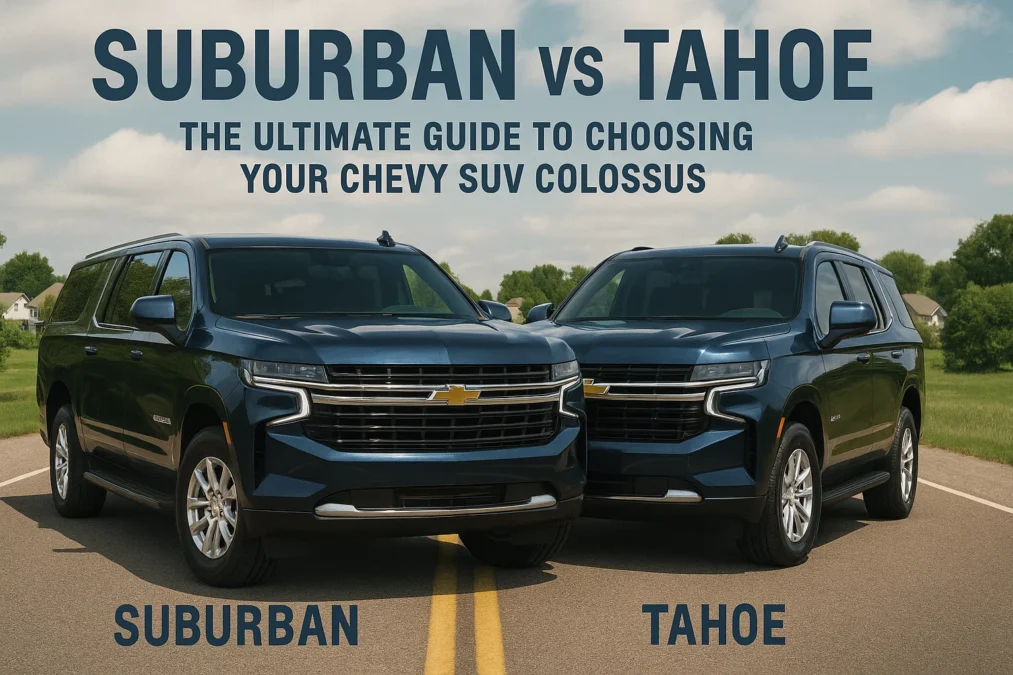 Suburban vs Tahoe: The Ultimate Guide to Choosing Your Chevy SUV Colossus Suburban vs Tahoe