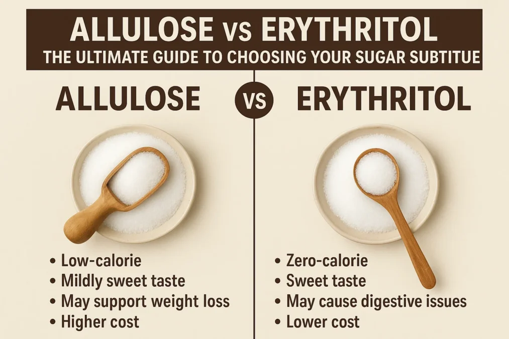 Allulose vs Erythritol: The Ultimate Guide to Choosing Your Sugar Substitute Allulose vs Erythritol