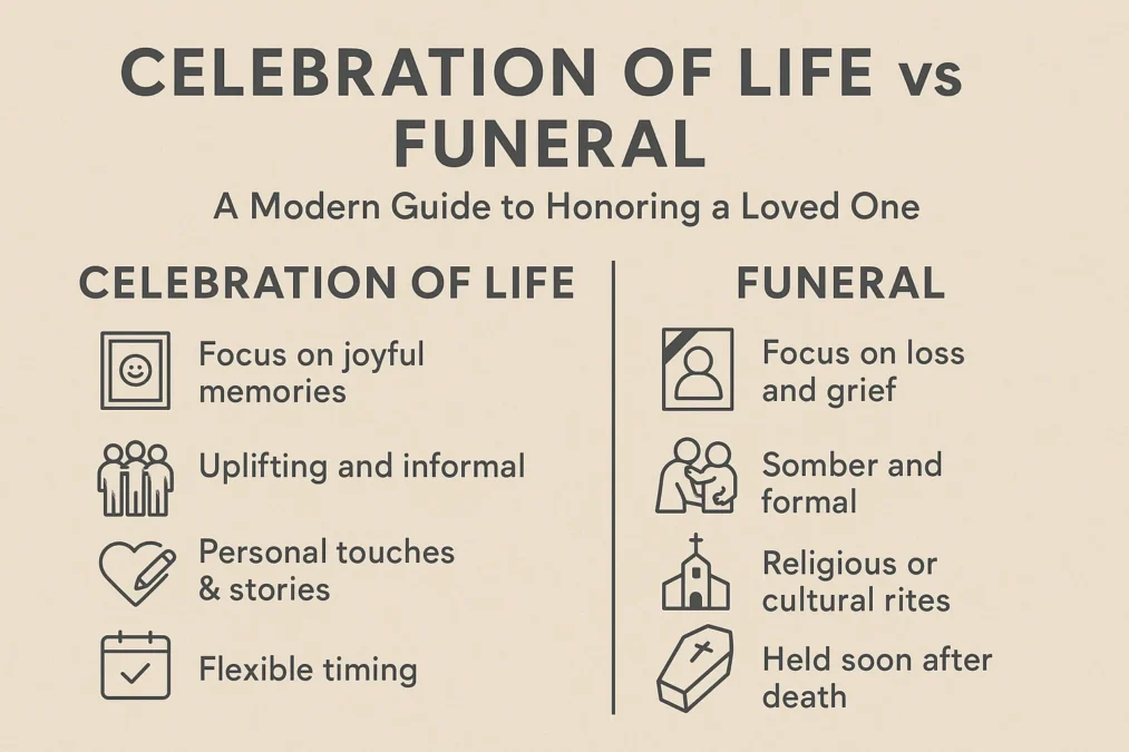 Celebration of Life vs Funeral