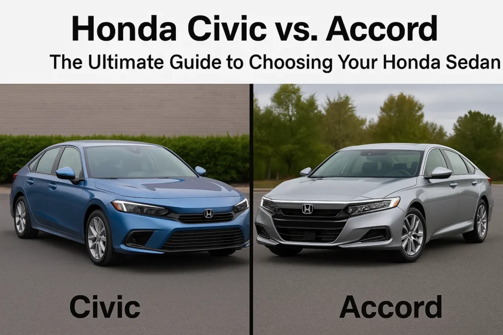 Honda Civic vs Accord: The Ultimate Guide to Choosing Your Honda Sedan Honda Civic vs Accord