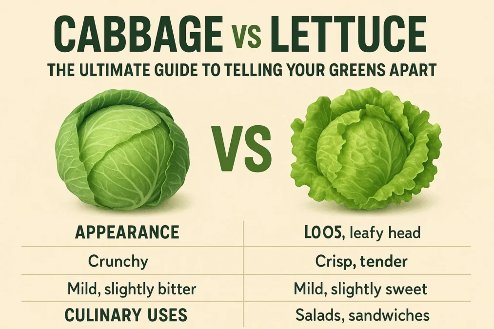 Cabbage vs Lettuce: The Ultimate Guide to Telling Your Greens Apart Cabbage vs Lettuce