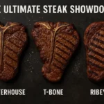 The Ultimate Steak Showdown: Porterhouse vs T-Bone vs Ribeye Porterhouse vs T-Bone vs Ribeye