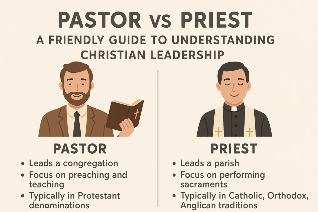 Pastor vs Priest: A Friendly Guide to Understanding Christian Leadership Pastor vs Priest