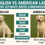 English vs American Lab: The Ultimate Breed Comparison English vs American Lab